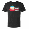South Park Cartman Jesus Christ Men’s Tri-Blend T-Shirt