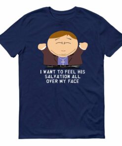 South Park Cartman Salvation All Over My Face Adult Short Sleeve T-Shirt