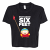South Park Cartman Stay Back Women’s Jersey Crop T-Shirt