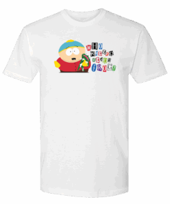 South Park Cartman Who Killed Clyde Frog Adult Short Sleeve T-Shirt