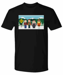 South Park Future Bus Stop Adult Short Sleeve T-Shirt