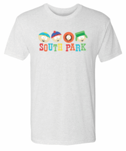 South Park Heads Men’s Tri-Blend T-Shirt
