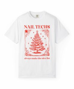 Funny Christmas Lover Tee Shirt Always Makes the Nice List