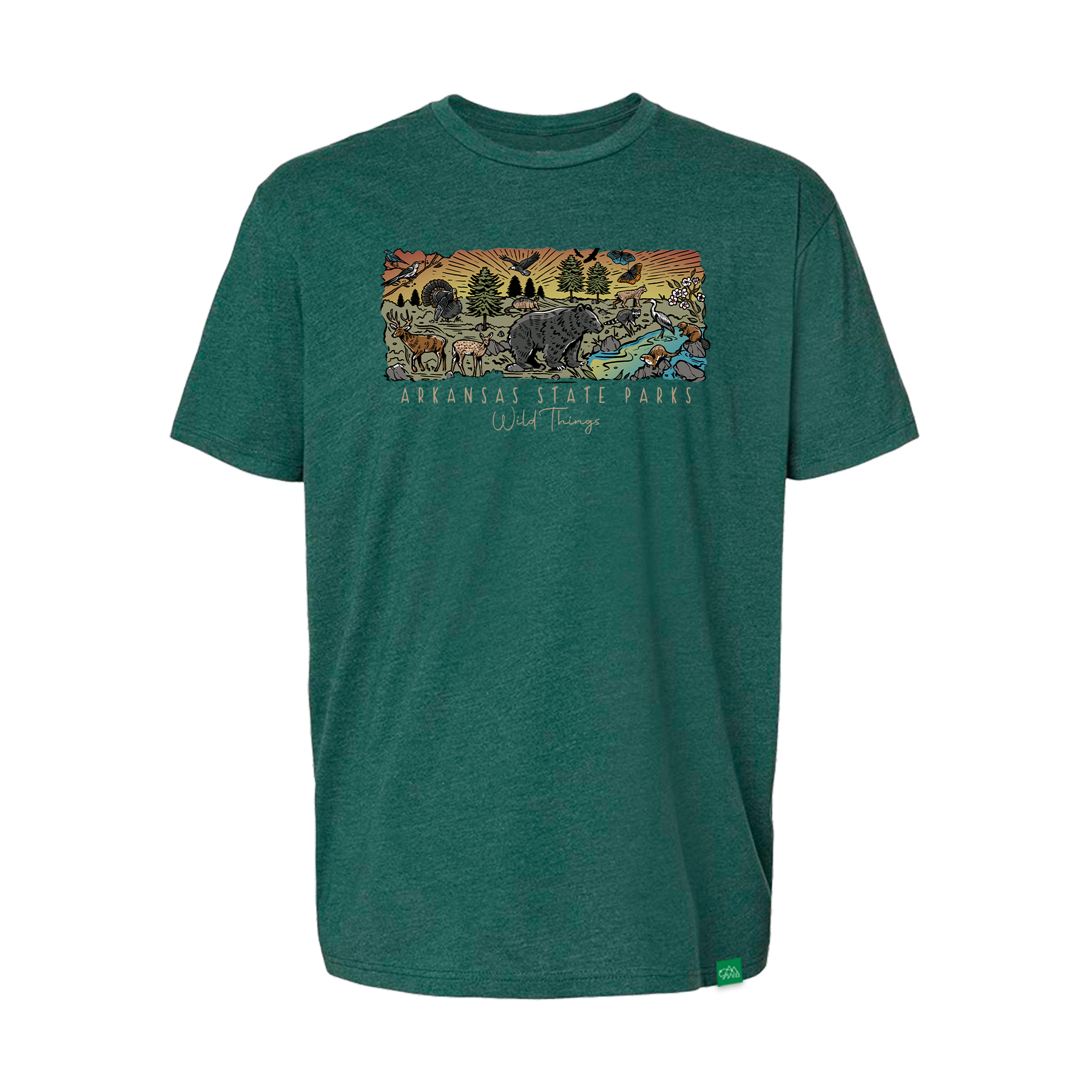Arkansas State Parks Wild Things T-Shirt Arkansas State Parks Wild Things T-Shirt