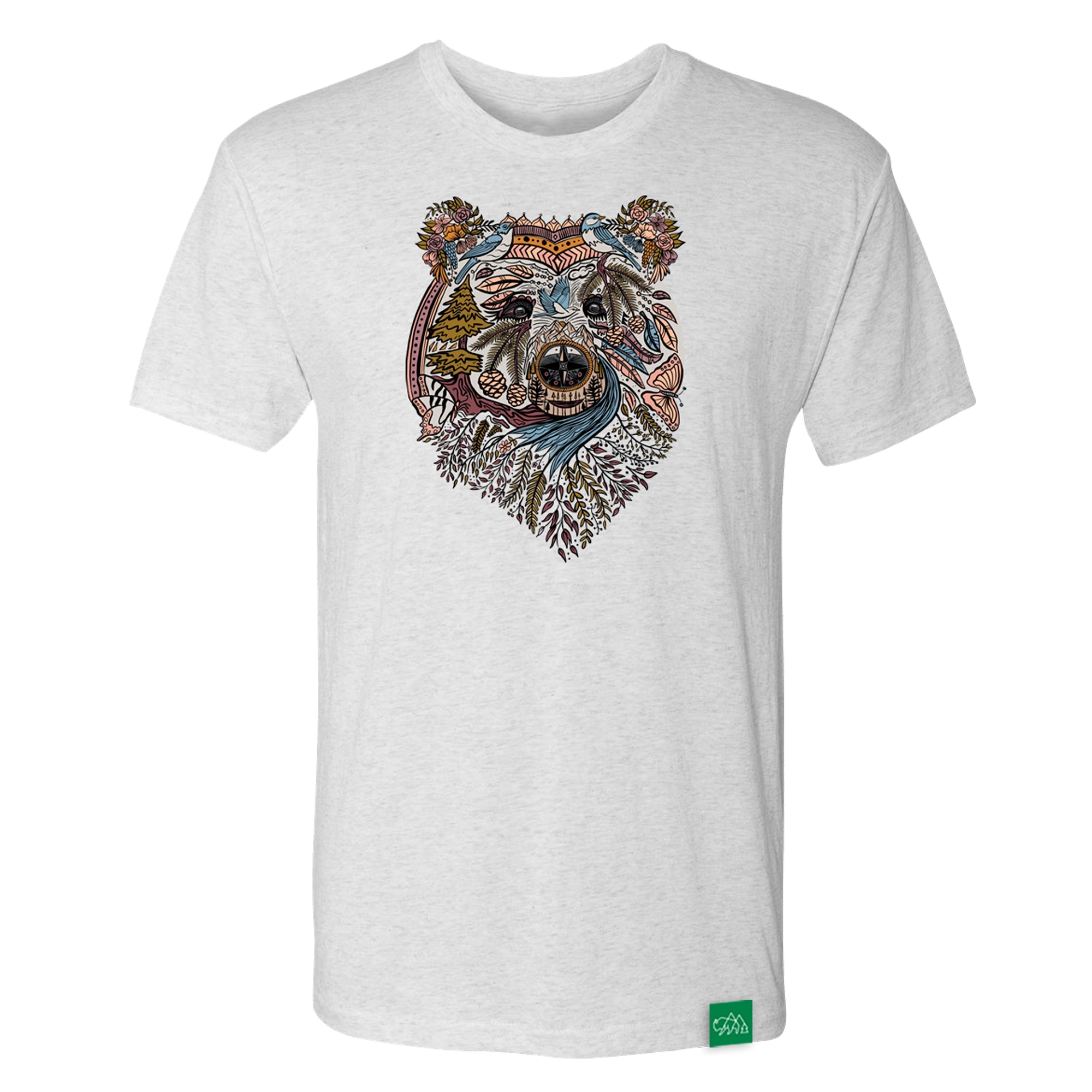 Boho Bear Unisex Triblend T-Shirt Boho Bear Unisex Triblend T-Shirt