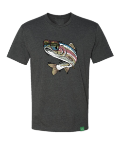 Miami Vice Rainbow Trout T-Shirt