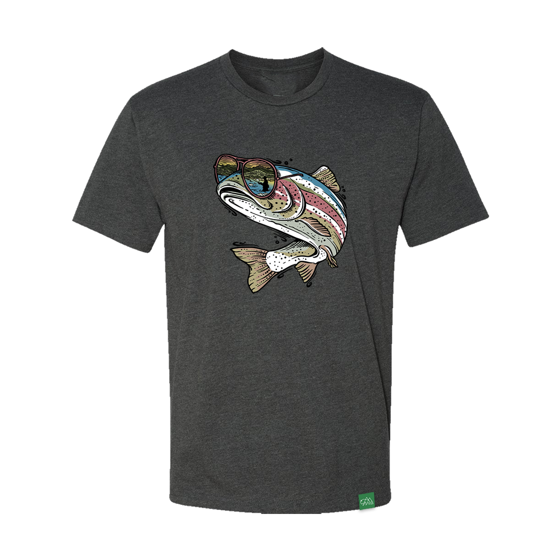 Miami Vice Rainbow Trout T-Shirt Miami Vice Rainbow Trout T-Shirt