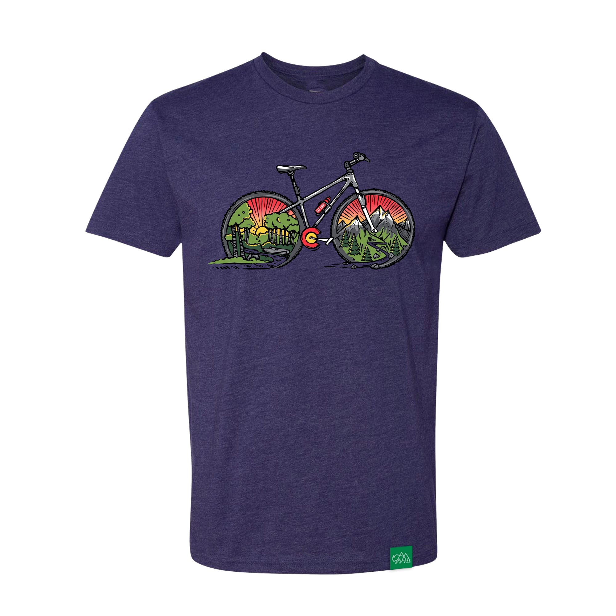 Mountain Ride Colorado T-Shirt Mountain Ride Colorado T-Shirt