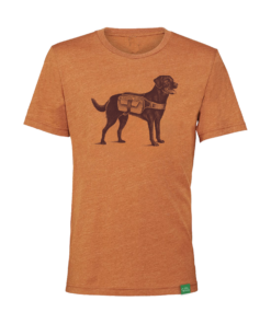 Never Hike Alone Dog Sketch T-Shirt