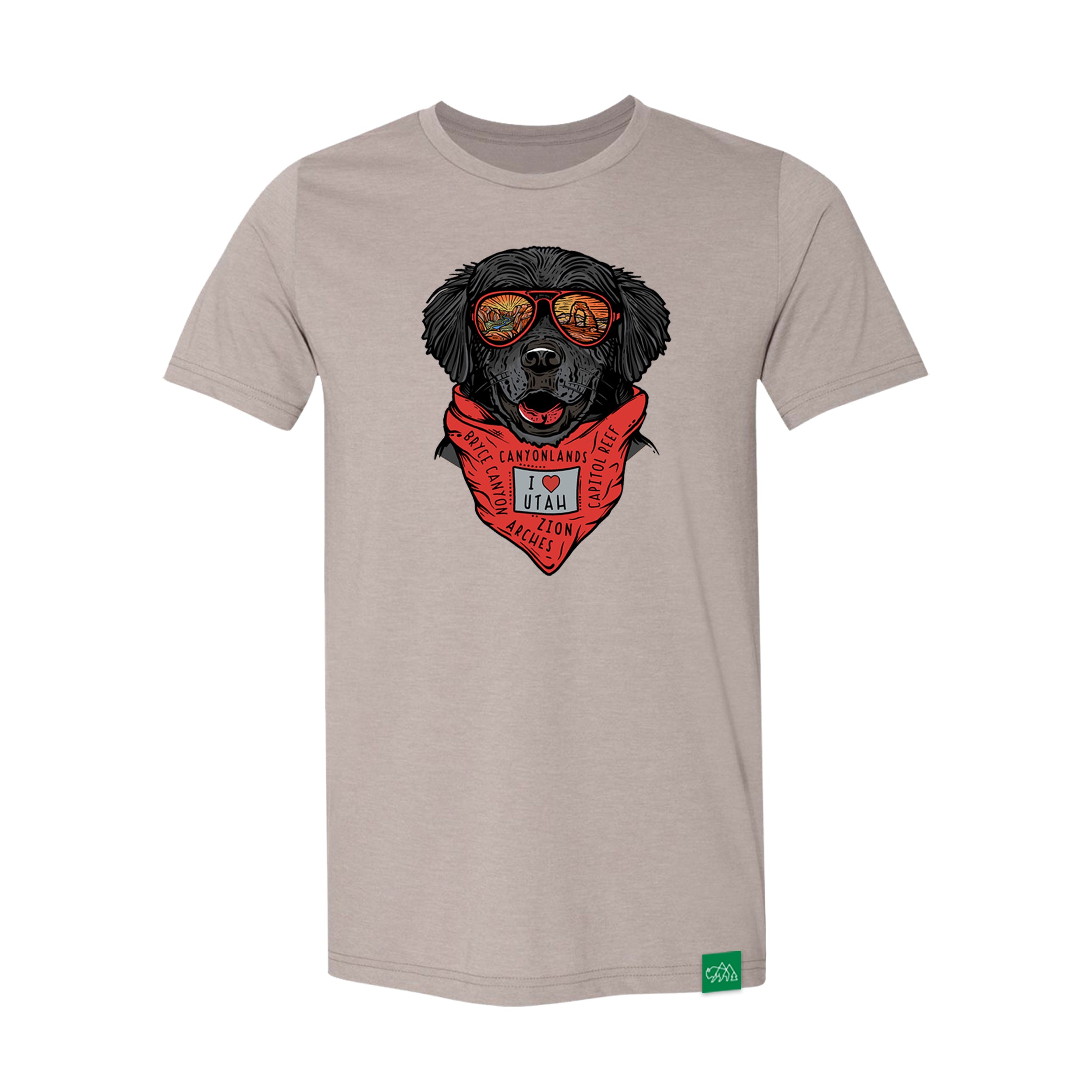Parker the Utah Dog T-Shirt Parker the Utah Dog T-Shirt