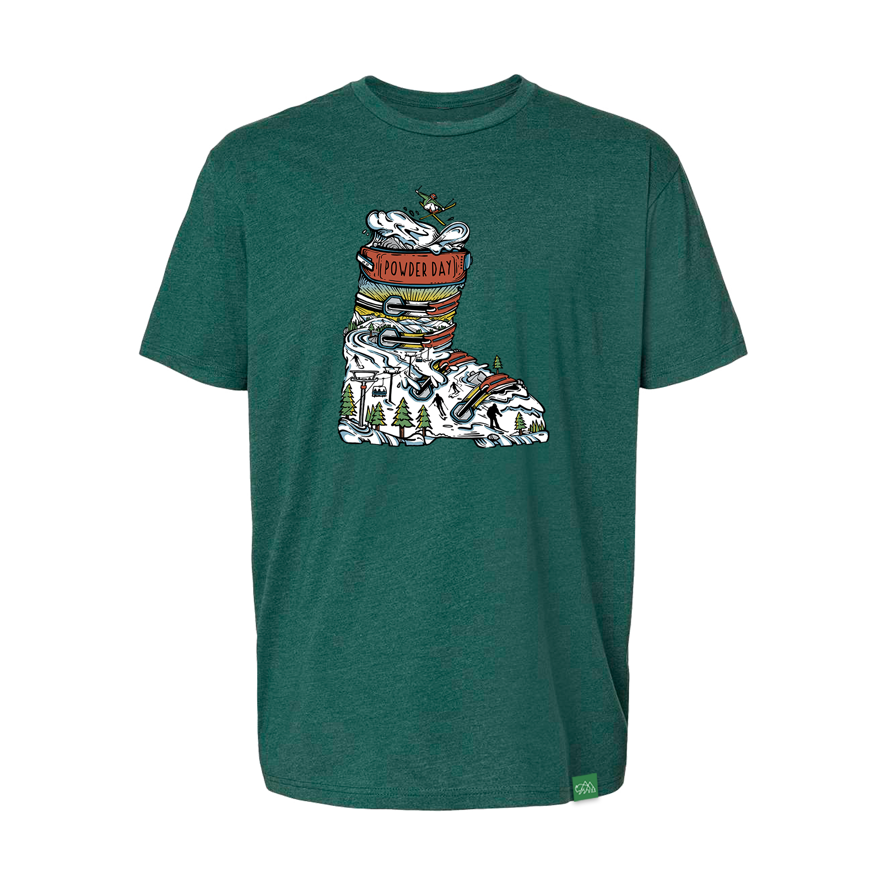 Powder Day Boot T-Shirt Powder Day Boot T-Shirt