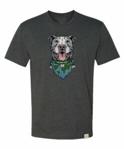 Save The Planet Pittie Sustainable T-Shirt