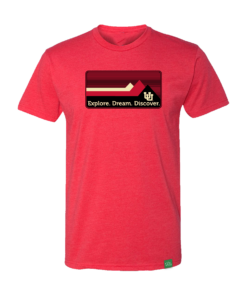 University of Utah Explore, Dream, Discover T-Shirt