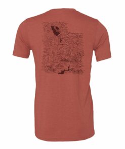 Utah Topo Map T-Shirt