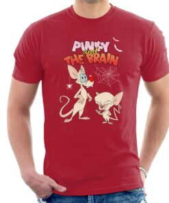 Animaniacs Pinky And The Brain Halloween Creepy Crawlies Men's T-Shirt 1 Animaniacs Pinky And The Brain Halloween Creepy Crawlies Mens T Shirt 2
