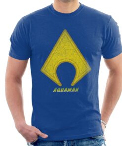 Aquaman Classic Logo Men's T-Shirt 2 Aquaman Classic Logo Mens T Shirt 3