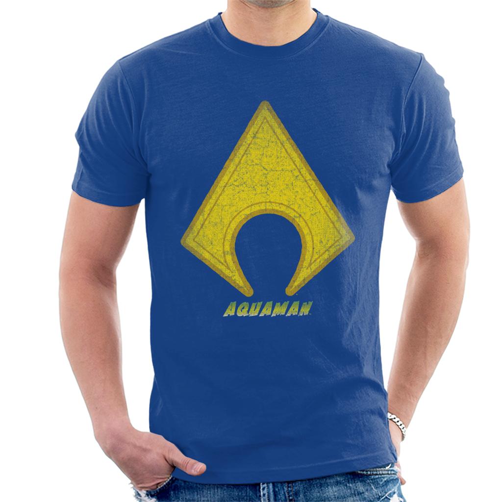 Aquaman Classic Logo Men's T-Shirt Aquaman Classic Logo Men's T-Shirt
