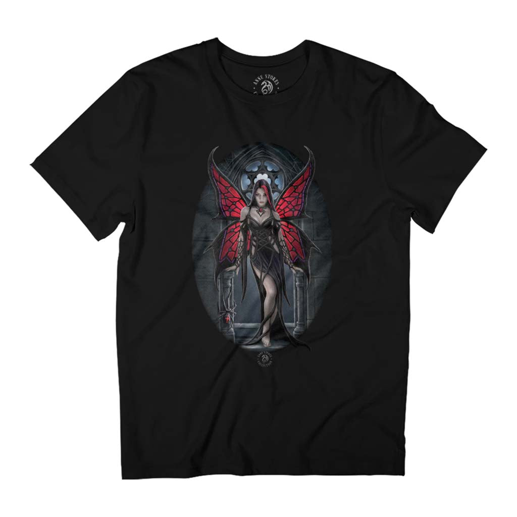 Aracnafaria Gothic Spider Wing Woman Anne Stokes Collection Men's T-Shirt Aracnafaria Gothic Spider Wing Woman Anne Stokes Collection Men's T-Shirt