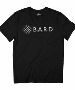 Atomfall B.A.R.D. British Atomic White Logo Men’s T-Shirt