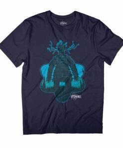 Atomfall Blue Wicker Man Men’s T-Shirt
