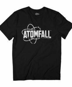 Atomfall Classic White Text Logo Men’s T-Shirt