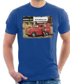 Austin A35 5cwt Delivery Van British Motor Heritage Men's T-Shirt 1 Austin A35 5cwt Delivery Van British Motor Heritage Mens T Shirt 2