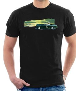 Austin Healey 20 Green British Motor Heritage Men’s T-Shirt