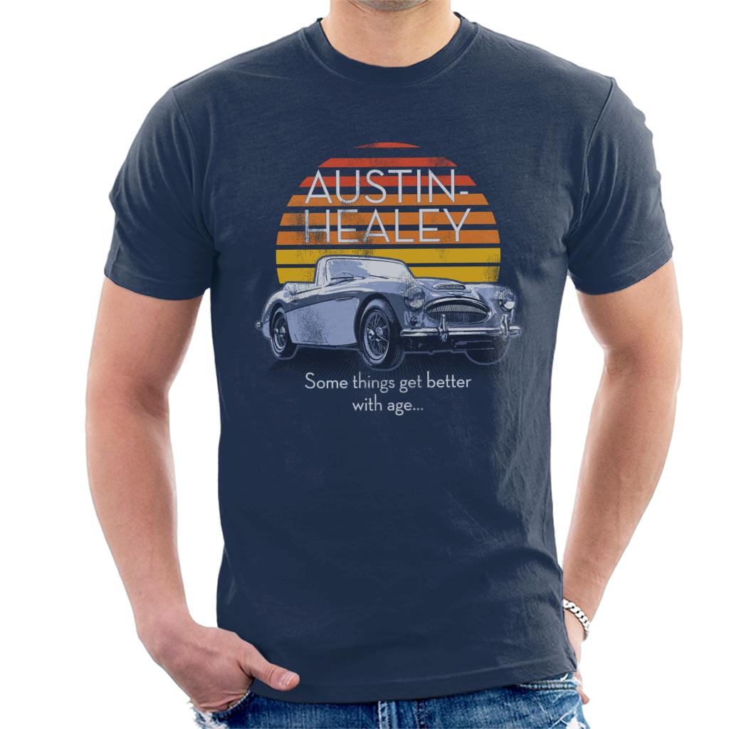 Austin Healey Some Things Get Better With Age British Motor Heritage Men's T-Shirt Austin Healey Some Things Get Better With Age British Motor Heritage Men's T-Shirt