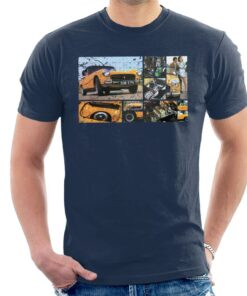 Austin Healey Sprite Mark IV Montage British Motor Heritage Mens T Shirt 2