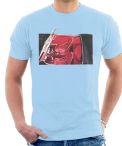 Austin Healey View Of Seats British Motor Heritage Mens T Shirt 3