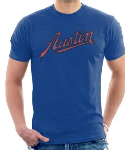 Austin Vintage Logo British Motor Heritage Men's T-Shirt 1 Austin Vintage Logo British Motor Heritage Mens T Shirt 2