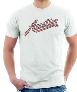 Austin Vintage Logo British Motor Heritage Men's T-Shirt 2 Austin Vintage Logo British Motor Heritage Mens T Shirt 3