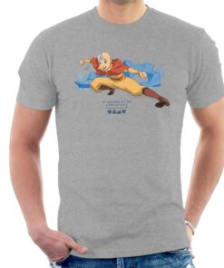 Avatar The Last Airbender Aang Let Your Anger Out Quote Men’s T-Shirt