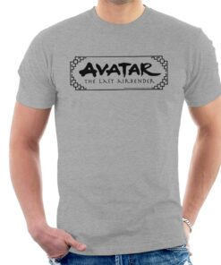Avatar The Last Airbender Text Logo Men’s T-Shirt