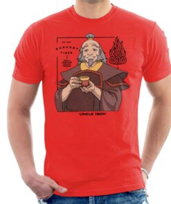 Avatar The Last Airbender Uncle Iroh Firebending Master Men’s T-Shirt