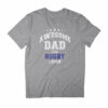 Awesome Dad And Rugby Lover Men’s Father’s Day T-Shirt