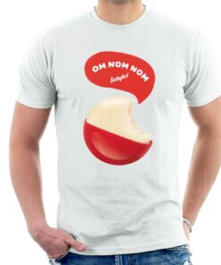 Baby Bel Om Nom Nom Men's T-Shirt 1 Baby Bel Om Nom Nom Mens T Shirt 2