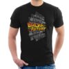 Back To The Future Classic Layered Logo Men’s T-Shirt