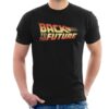 Back To The Future Classic Logo Men’s T-Shirt