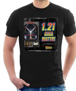 Back to the Future 121 Gigawatts Mens T Shirt 1