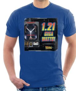 Back to the Future 121 Gigawatts Men's T-Shirt 1 Back to the Future 121 Gigawatts Mens T Shirt 2