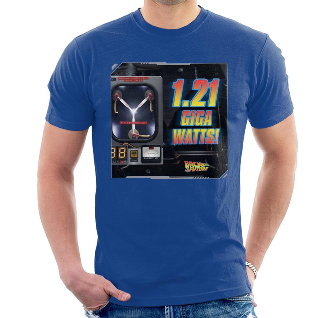 Back to the Future 121 Gigawatts Men's T-Shirt Back to the Future 121 Gigawatts Men's T-Shirt
