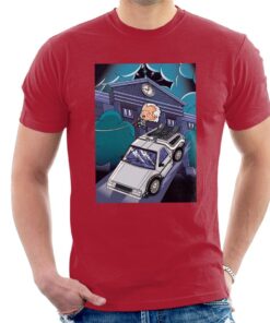 Back to the Future 1985 Doc Escape Kawaii Mens T Shirt 1