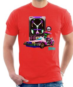 Back to the Future DMC Capacitor Men's T-Shirt 1 Back to the Future DMC Capacitor Mens T Shirt 2