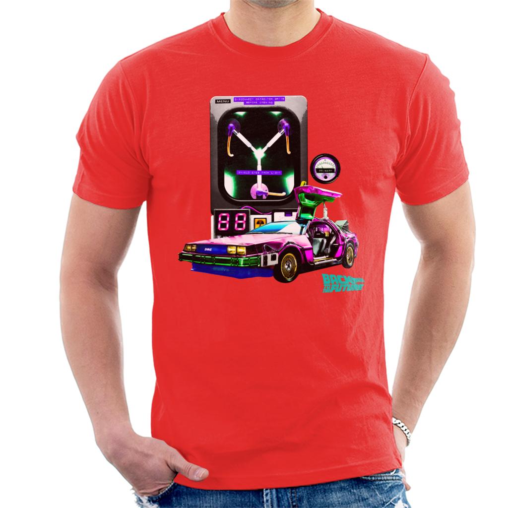 Back to the Future DMC Capacitor Men's T-Shirt Back to the Future DMC Capacitor Men's T-Shirt