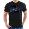 Back to the Future Delorean Cinematic Design Men’s T-Shirt