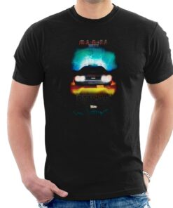 Back to the Future Delorean Headlights Design Men’s T-Shirt