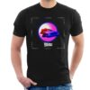 Back to the Future Delorean Purple Moon Men’s T-Shirt
