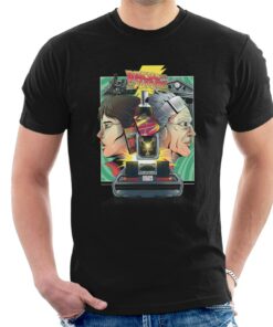 Back to the Future Doc Vs Marty Men’s T-Shirt