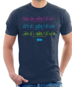 Back to the Future Jan 01 1885 Last Time Departed Mens T Shirt 2